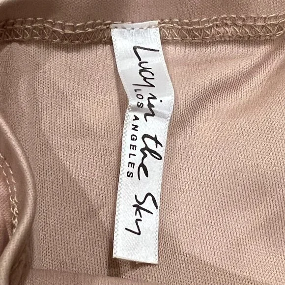 NWOT Party Girl Glitter Mesh Set in Gold XS - Picture 7 of 10